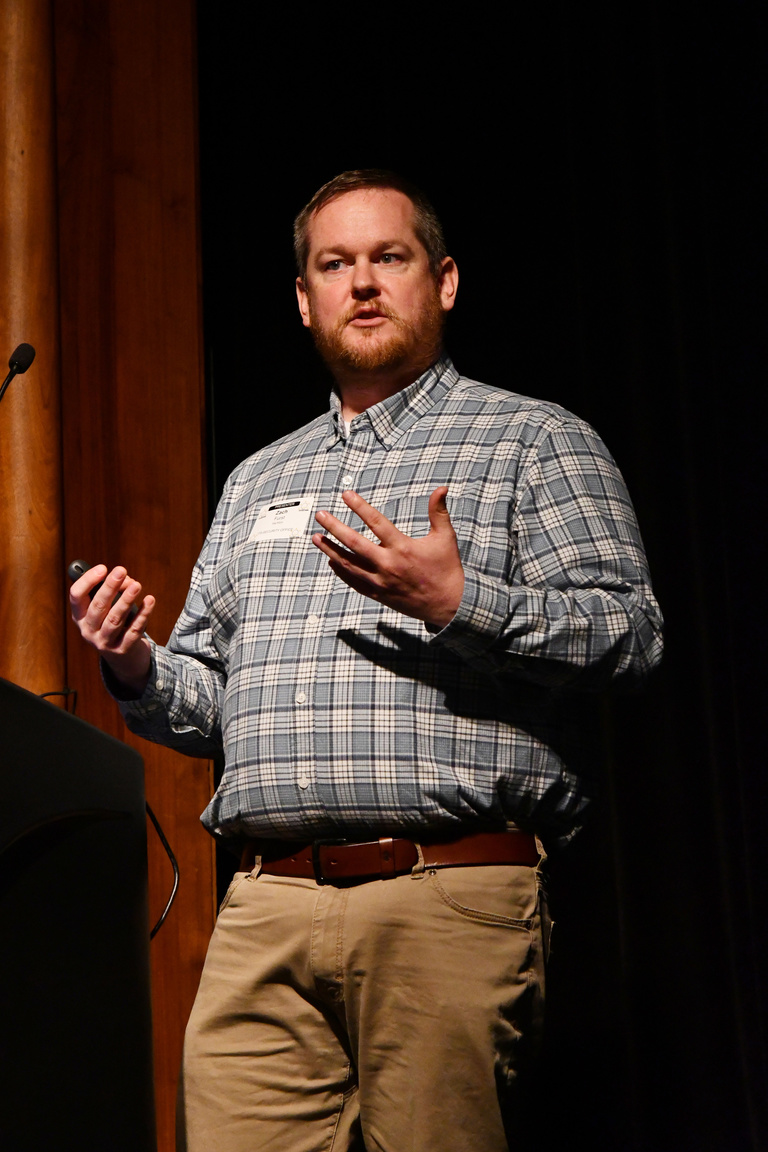Zach Furst, Chief Information Security Officer gives presentation on Anatomy of a Cyber Attack