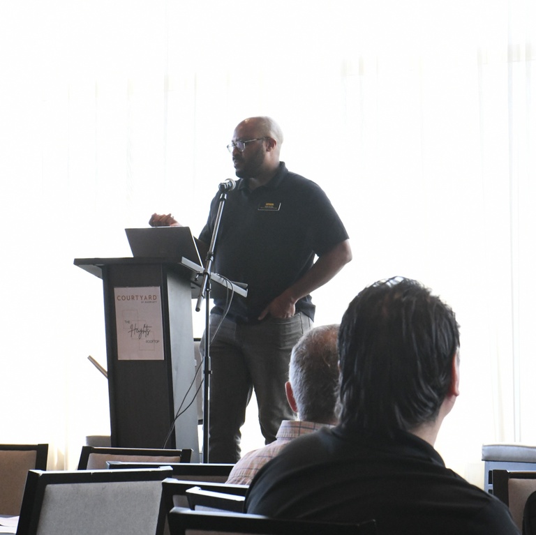 Salim George, senior analytics specialist, research and analytics, Office of Teaching, Learning, and Technology presents