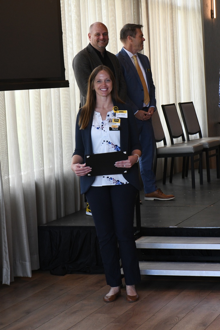 IT Leadership Rising Star Award recipient, Beth Schmidt, assistant director of HCIS Clinical Informatics.