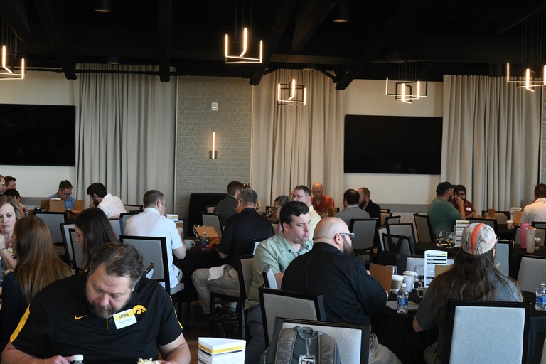 Tech Forum attendees