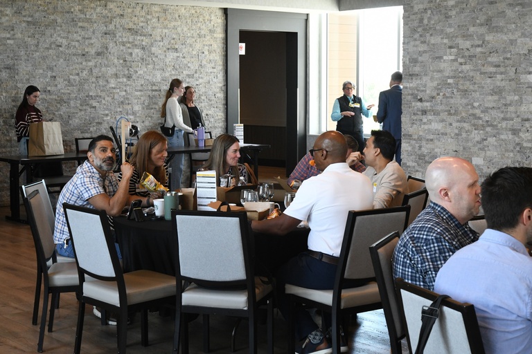 Tech Forum attendees